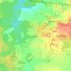 Mappa topografica Aljarn, altitudine, rilievo