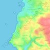 Mappa topografica Penandreff, altitudine, rilievo