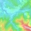 Mappa topografica Aiola, altitudine, rilievo
