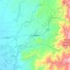 Mappa topografica La Maná, altitudine, rilievo