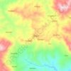 Mappa topografica Okapa, altitudine, rilievo