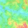 Mappa topografica Las Brouas, altitudine, rilievo
