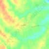 Mappa topografica Hollister, altitudine, rilievo