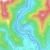 Mappa topografica Noal, altitudine, rilievo