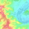 Mappa topografica Chez Vasly, altitudine, rilievo