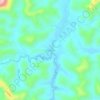 Mappa topografica Marreco, altitudine, rilievo