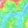 Mappa topografica Riola, altitudine, rilievo