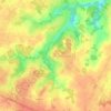 Mappa topografica Piou, altitudine, rilievo