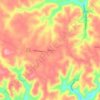 Mappa topografica Willette, altitudine, rilievo