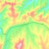 Mappa topografica 集场, altitudine, rilievo
