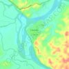 Mappa topografica El Carmen, altitudine, rilievo