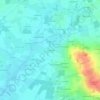Mappa topografica La Landelle, altitudine, rilievo