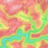 Mappa topografica Mormont, altitudine, rilievo