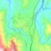 Mappa topografica El Lembo, altitudine, rilievo
