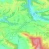 Mappa topografica Osteria Nuova, altitudine, rilievo