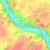 Mappa topografica Le Point du Jour, altitudine, rilievo