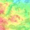 Mappa topografica Connor, altitudine, rilievo