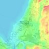 Mappa topografica Ronchi, altitudine, rilievo
