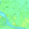 Mappa topografica Bosco Piazza, altitudine, rilievo