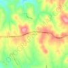 Mappa topografica Laurel Fork, altitudine, rilievo