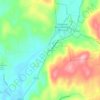 Mappa topografica Stissing, altitudine, rilievo