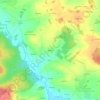 Mappa topografica Rohello, altitudine, rilievo