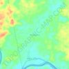 Mappa topografica Pedregosa, altitudine, rilievo