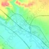 Mappa topografica Cartiera-Stazione, altitudine, rilievo
