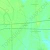 Mappa topografica Surbodi, altitudine, rilievo