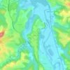 Mappa topografica Hérauritz, altitudine, rilievo