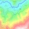 Mappa topografica Guablid, altitudine, rilievo