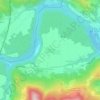 Mappa topografica Schwabegg/Žvabek, altitudine, rilievo