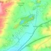 Mappa topografica Westleigh, altitudine, rilievo