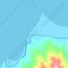 Mappa topografica Mukas, altitudine, rilievo