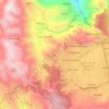 Mappa topografica Upper Wangal, altitudine, rilievo