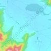 Mappa topografica La Cebada, altitudine, rilievo