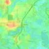 Mappa topografica Horizon West, altitudine, rilievo