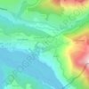 Mappa topografica Dessous Lara, altitudine, rilievo