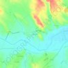 Mappa topografica La Garrigue, altitudine, rilievo