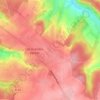 Mappa topografica Champ des Ventes, altitudine, rilievo