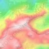 Mappa topografica Ringkamp, altitudine, rilievo