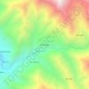 Mappa topografica Pariacolca, altitudine, rilievo