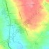 Mappa topografica Ula, altitudine, rilievo