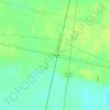 Mappa topografica Hortense, altitudine, rilievo