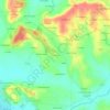 Mappa topografica La Voirie, altitudine, rilievo