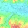 Mappa topografica Penning, altitudine, rilievo