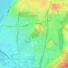 Mappa topografica Moon Hill, altitudine, rilievo