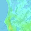 Mappa topografica Chaucre, altitudine, rilievo