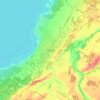 Mappa topografica Port Elgin, altitudine, rilievo