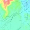 Mappa topografica Inarado, altitudine, rilievo